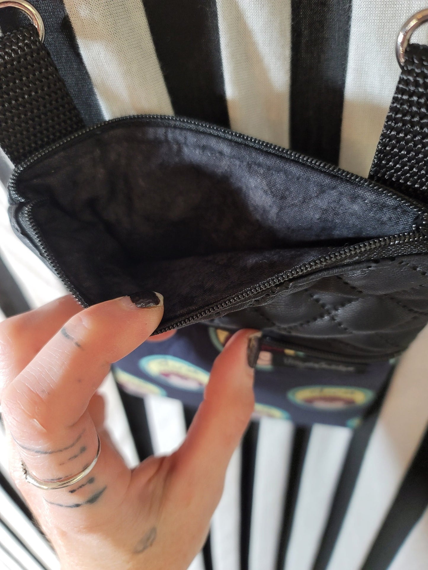 Handmade Sick Sad Crossbody Hip Bag! Wear 3 Ways!