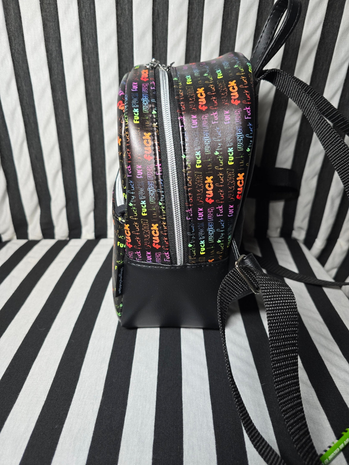 f and f mini backpack Handmade F*ckity Mini Back Pack – DesignsBySadieLane